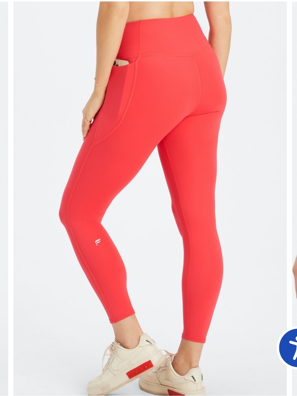 Fabletics Oasis PureLuxe HW Crossover 7/8 Leggings - Picture 1 of 5